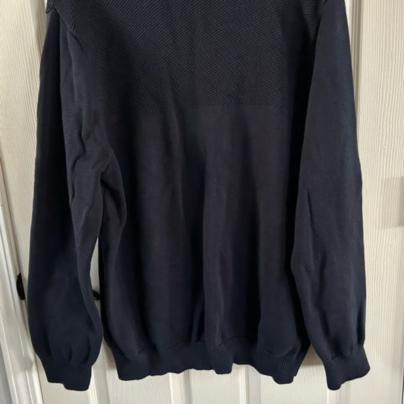 Tommy Hilfiger Men’s XXL Full Zip Navy Blue Jacket - Picture 14 of 15